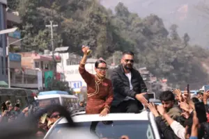 गल्छीमा बालेन र आशिका तामाङ