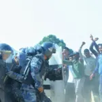 सल्यानमा नमूना मतदान र मतदानस्थल सुरक्षासम्बन्धी संयुक्त अभ्यास